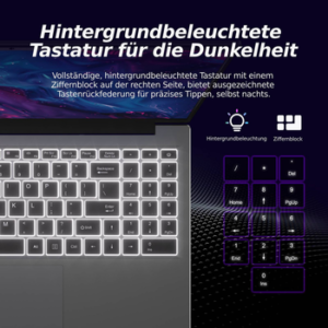 Auusda T161N Laptop, 16 Zoll, i3-1000NG4, 16GB RAM, 1TB NVMe SSD Notebook