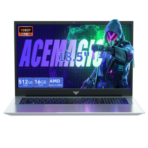 Portátil de gaming Elector Nova com tela Full HD e alto desempenho.
