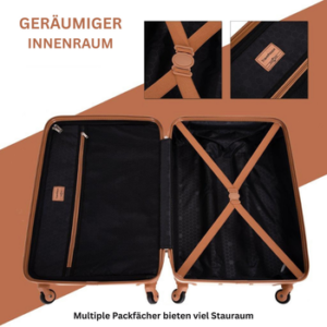 Travelhouse Trolleyset Bari, 4 Rollen,