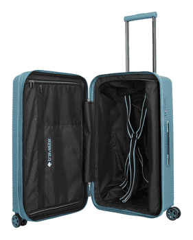 travelite Hartschalen-Trolley ROOMER Trunk, in zwei Größen und verschiedenen Farben, 4 Rollen, Reisegepäck Hartschalen-Koffer TSA-Schloss Trunk Trolley M und L - Image 3