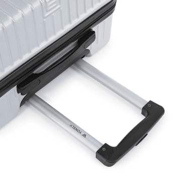 yonsly Hartschalen-Trolley Reisekoffer ABS Hartschalen Trolley, Rollkoffer Handgepäck, 4 Rollen, Sicherheitsschloss, Weichem Gummigriff,56/66/76 cm, 45/69/99 L – Bild 4
