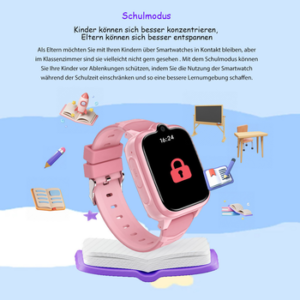 blackview Z10 Kinder Smartwatch mit 4G GPS: SOS, Videoanruf, Schulmodus, IP67 Smartwatch , 1,83", 8GB, GPS+LES+WiFi, 4G-LTE, IP67, SOS, Bluetooth