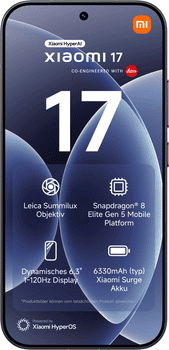 Xiaomi 17 12+512 GB Smartphone