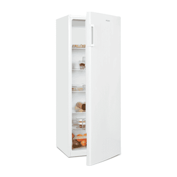 exquisit Vollraumkühlschrank KS5320-V-H-040E, 142.6 cm hoch, 54.4 cm breit, 242 Liter, 5 Glasablagen, 4Türablagen, 40 db, Türanschlag wechselbar