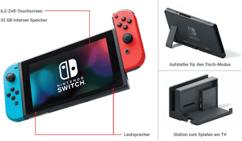 Nintendo Switch Switch + Pokemon-Legenden: Z-A, Switch r/b neon + Pokemon-Legenden: Z-A