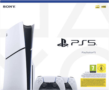 Playstation Playstation 5 Slim + 2 Controller + FC 26 Bundle PS5 Set 1TB, SSD, HDR, Gaming Console mit 2 Kontroller