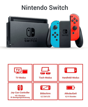Nintendo Switch, inkl. Mario Party Superstars