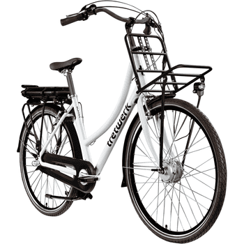 Tretwerk E-Bike Cityrad Sophia, 3 Gang, Nabenschaltung, Frontmotor, 536 Wh, Tretwerk Sophia E Bike Damen 28 Zoll Elektrofahrrad 160 - 185 cm Rad