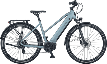 Prophete E-Bike Trekkingrad Entdecker 3.8, 8 Gang Shimano Altus Schaltwerk, Kettenschaltung, Mittelmotor, 540 Wh, Pedelec, Elektrofahrrad für Damen