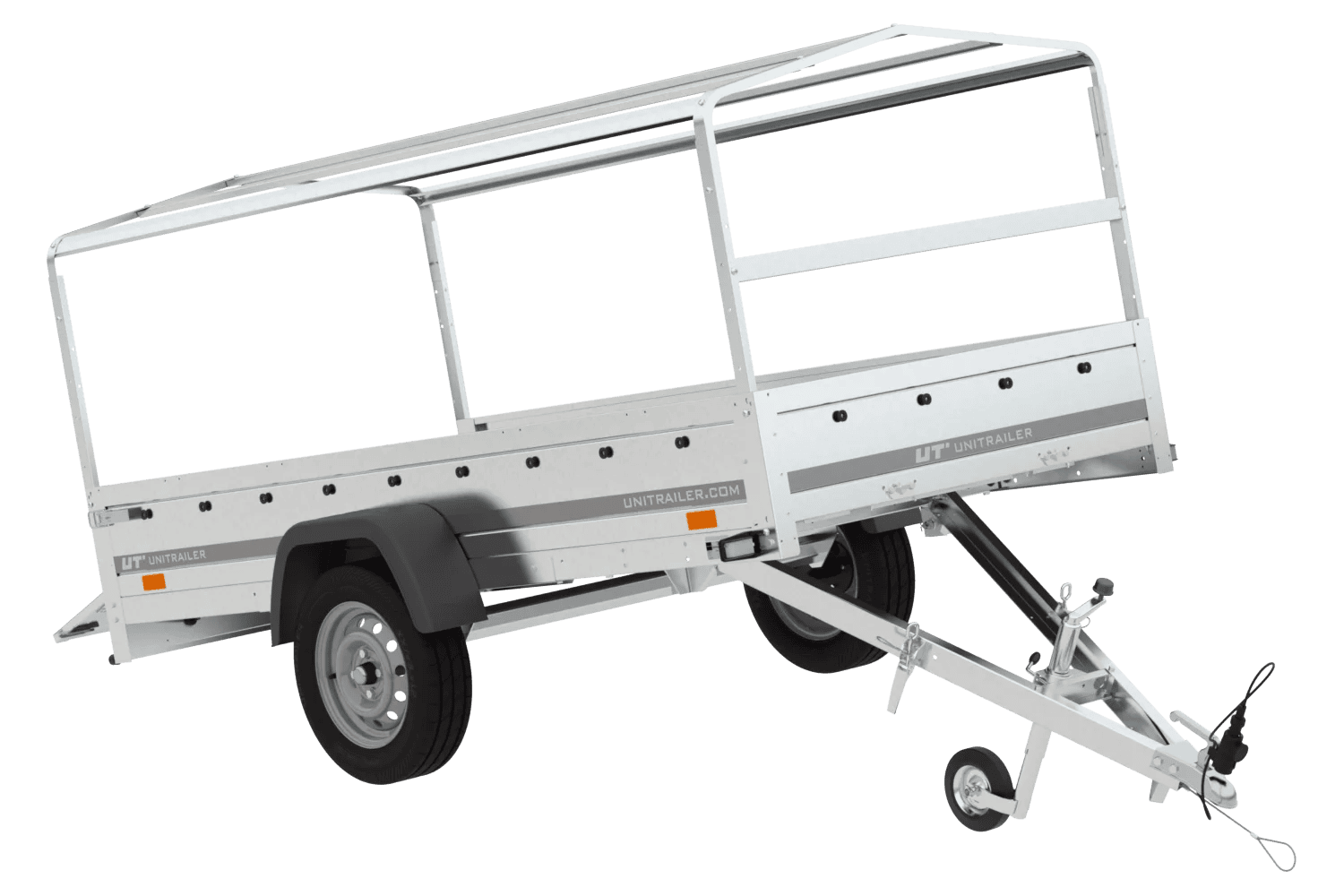 Einachsiger Anhänger Unitrailer Garden Trailer 264 KIPP-Neu – Bild 5